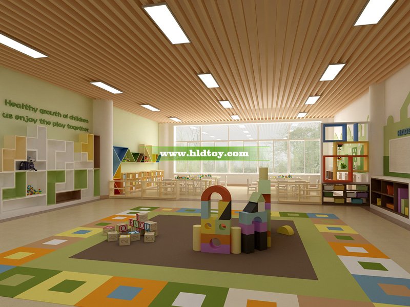 育才幼兒園構建室裝修效果圖1