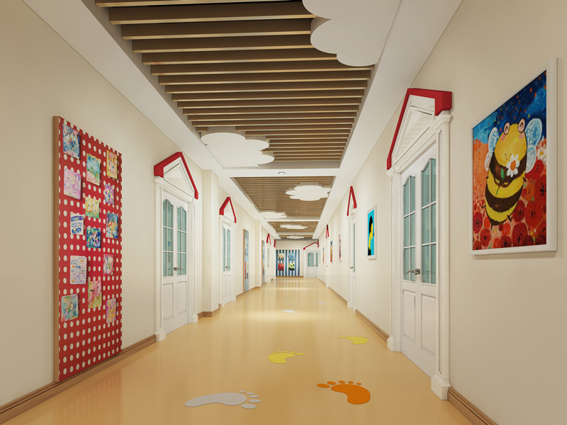 幼兒園裝修設計：讓墻面成為會說話的“老師”