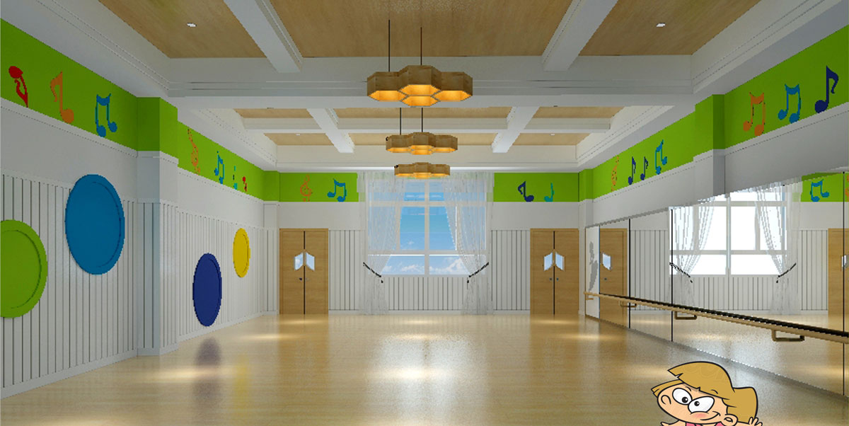 1500㎡現(xiàn)代風(fēng)幼兒園設(shè)計(jì)，將自由還給孩子2